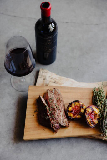 Cooking with Crosby Roamann: Seared Herb-Crusted NY Strip Steak with BA.1 Steak Sauce