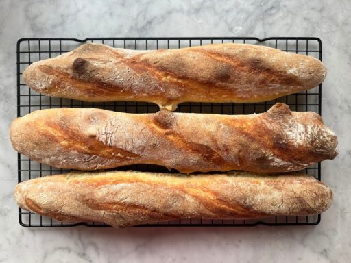 Sourdough Baguettes