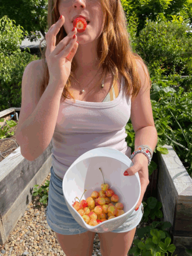 Cooking with Crosby Roamann: “Duck a la Sean” (Seared Duck Breast with Cherries)